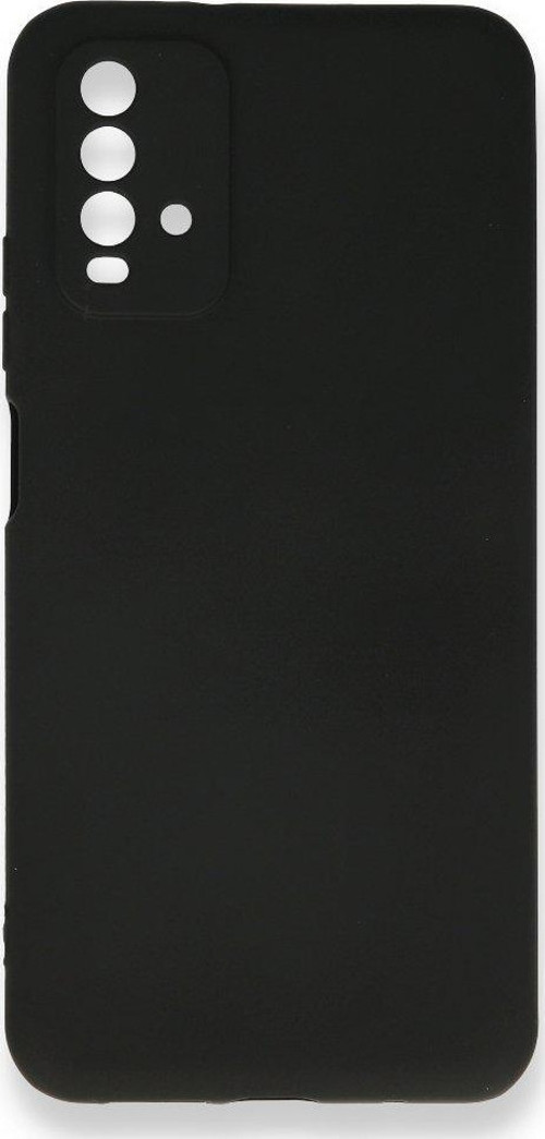Xiaomi Redmi Note 9 4G Kılıf Premium Rubber Silikon - Siyah