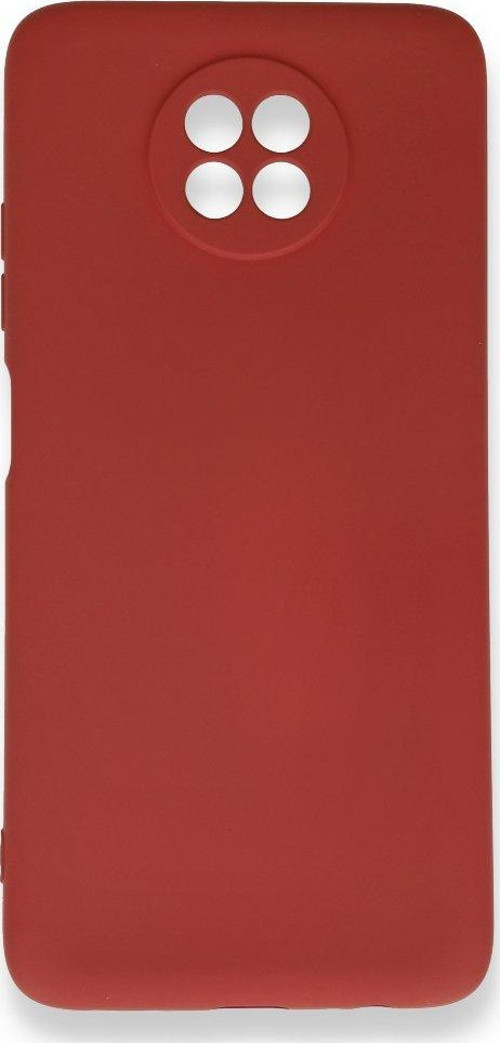 Xiaomi Redmi Note 9 5G Kılıf Nano İçi Kadife Silikon - Kiremit