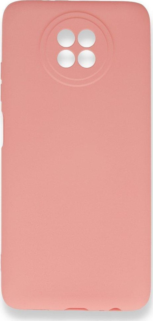 Xiaomi Redmi Note 9 5G Kılıf Premium Rubber Silikon - Pembe