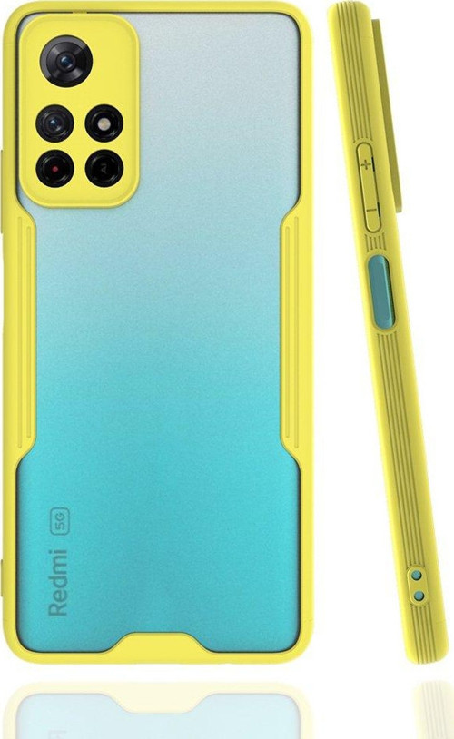 Xiaomi Poco M4 Pro 5G Kılıf Platin Silikon
