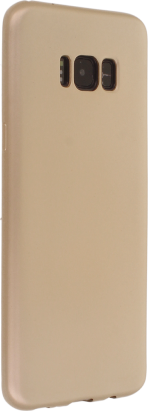 Samsung Galaxy S8 Plus Kılıf Premium Rubber Silikon - Gold
