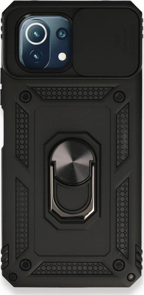 Xiaomi Mi 11 Lite Kılıf Pars Lens Yüzüklü Silikon