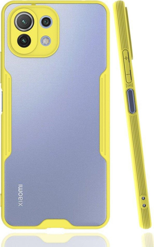 Xiaomi Mi 11 Lite Kılıf Platin Silikon