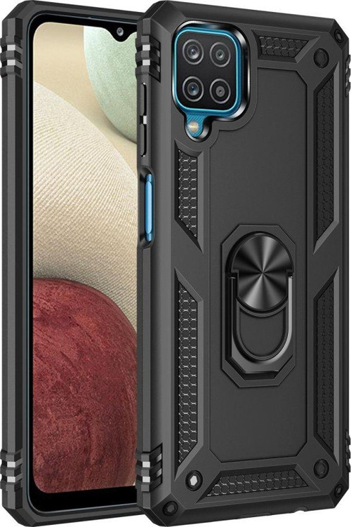 Samsung Galaxy M12 Kılıf Sofya Yüzüklü Silikon Kapak