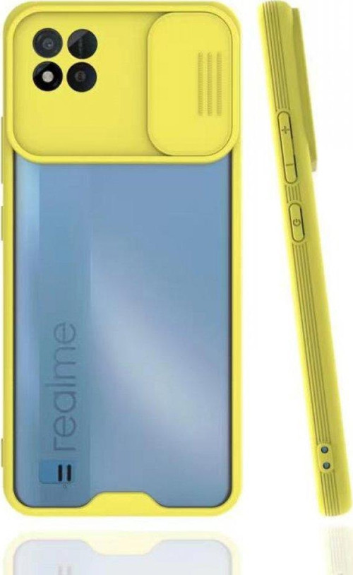 Realme C11 2021 Kılıf Platin Kamera Koruma Silikon