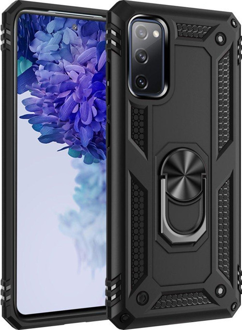 Samsung Galaxy S20 Fe Kılıf Sofya Yüzüklü Silikon Kapak