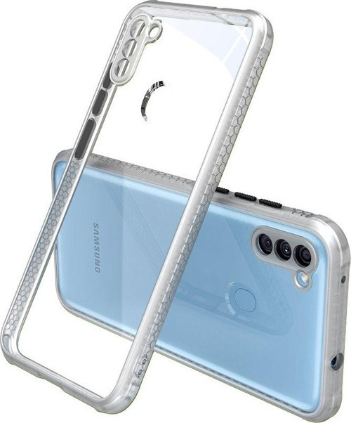 Samsung Galaxy A11 Kılıf Miami Şeffaf Silikon - Şeffaf