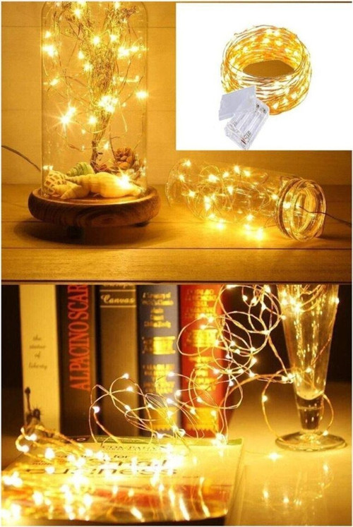Peri Led Gün Işiği Pilli 5 Metre Pil Hediyeli