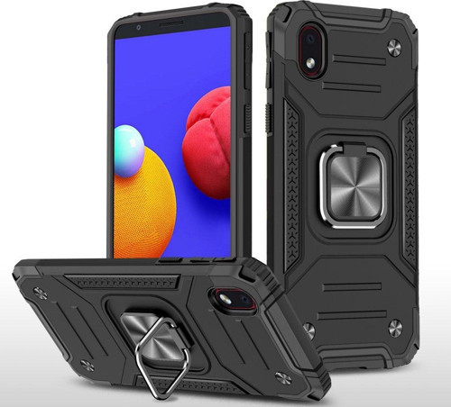 Samsung Galaxy A01 Core Kılıf Zegna Yüzüklü Silikon Kapak