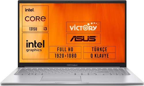 Vivobook 15 i3-1315U 24GB 1TB SSD 15.6" FHD Freedos Taşınabilir Bilgisayar X1504VA-NJ2379 005