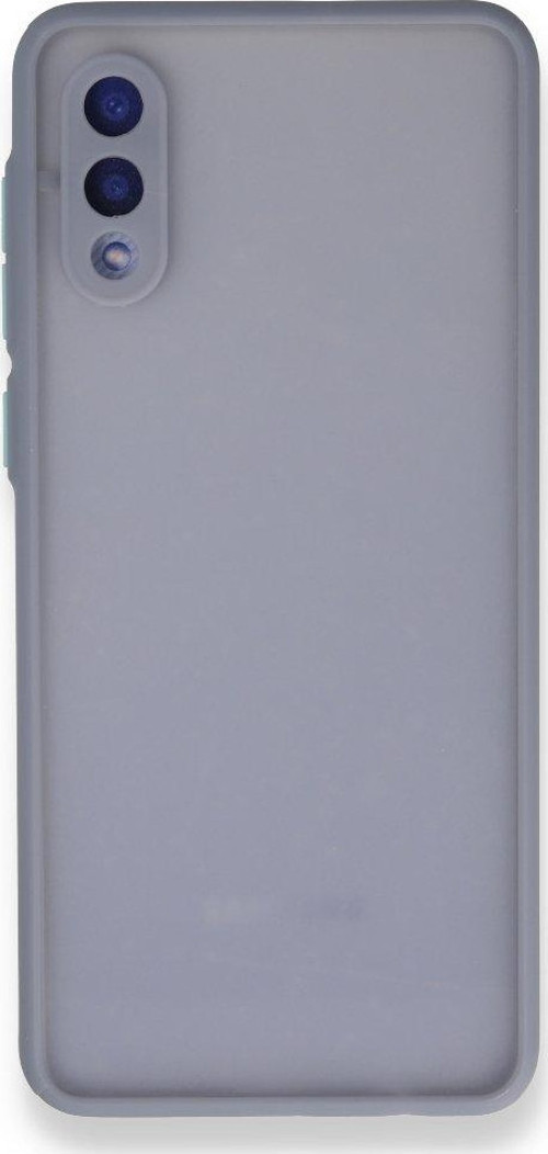 Samsung Galaxy A02 Kılıf Montreal Silikon Kapak - Gri