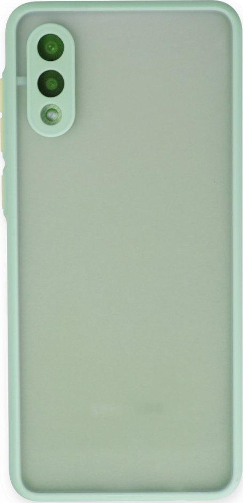 Samsung Galaxy A02 Kılıf Montreal Silikon Kapak - Turkuaz
