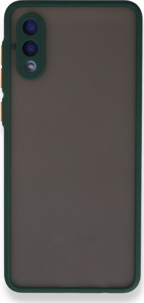 Samsung Galaxy A02 Kılıf Montreal Silikon Kapak - Yeşil
