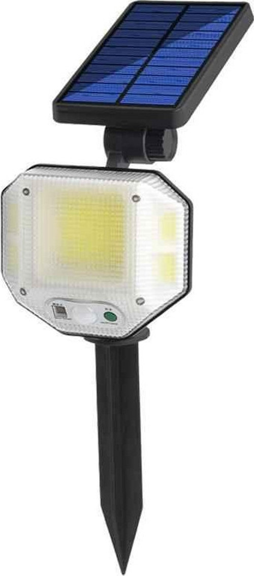 Powermaster Pm-14917 Sensörlü Kumandalı 3 Kademeli Solarlı Bahçe Aydınlatma Lambası