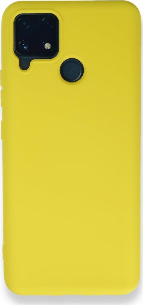 Realme C25 Kılıf Nano İçi Kadife Silikon