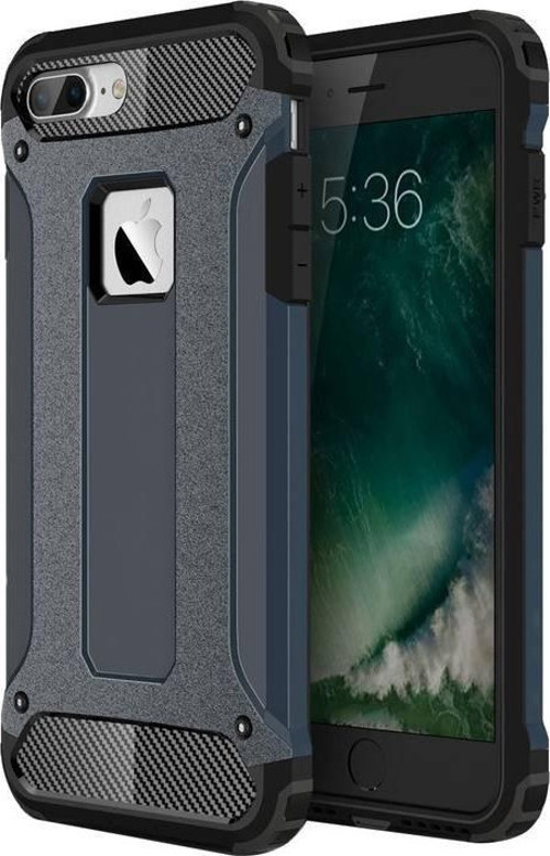 İphone 7 Plus Kılıf Tank Silikon Kapak - Lacivert