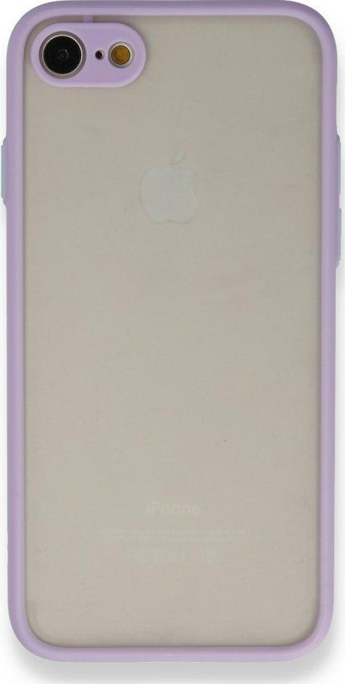 İphone 8 Kılıf Montreal Silikon Kapak - Mor