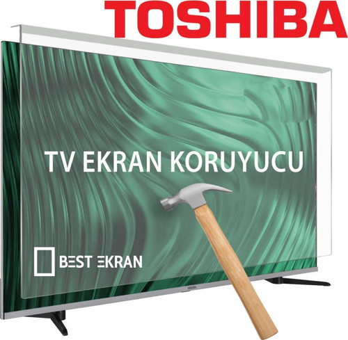 Toshiba 70QG5E63DT TV EKRAN KORUYUCU - Toshiba 70" inç 178 Ekran Smart Qled 4K Koruyucu