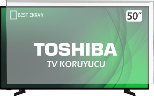 Toshiba 50UA2363DT Tv Ekran Koruyucu - Toshiba 50" inç 126 cm Tv Kırılmaz Koruyucu