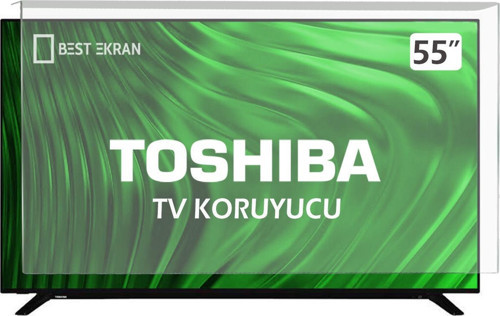 Toshiba 55UL2363DT Tv Ekran Koruyucu - Toshiba 55" inç Kırılmaz Tv Ekran Koruyucu
