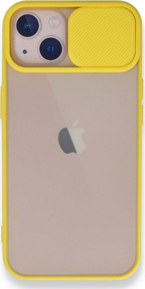 İphone 13 Mini Kılıf Palm Buzlu Kamera Sürgülü Silikon