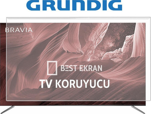 Grundig Madrid 75GJQ9250 TV EKRAN KORUYUCU - Grundig 75" inç 189 Ekran Qled Ekran Koruyucu