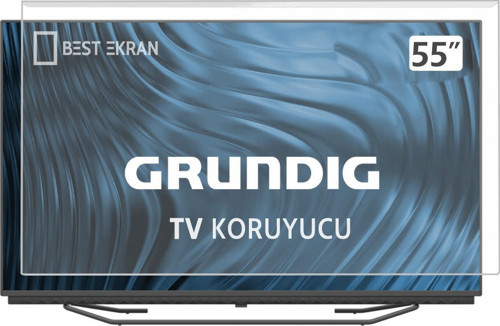 Grundig Rio 55 GJU 8900S Tv Ekran Koruyucu - Grundig 55" inç 139 cm Koruyucu 55GJU8900S