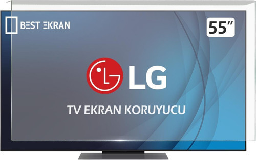 LG 55UT91006LA TV EKRAN KORUYUCU - Lg 55" inç Tv Kırılmaz Ekran Koruyucu