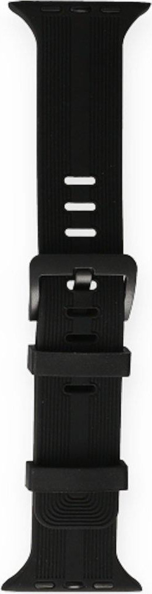 Apple Watch 45Mm Kr408 Çizgili Silikon Kordon