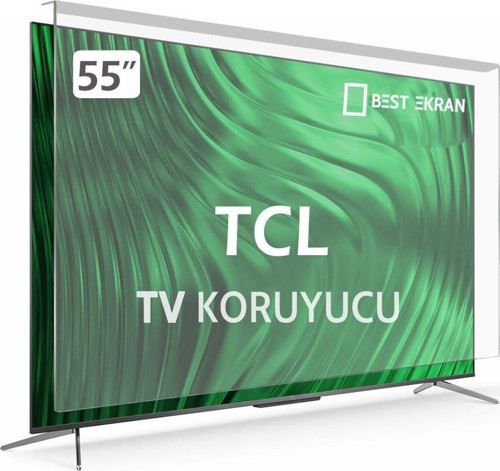 TCL 55C655 TV EKRAN KORUYUCU - Tcl 55" inç Kırılmaz Tv ekran Koruyucu