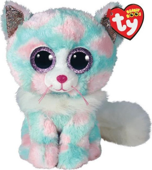 Ty Beanie Boos Regular Opal Cat Pastel