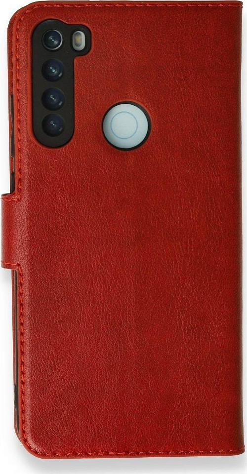 Xiaomi Redmi Note 8 Kılıf Trend S Plus Kapaklı Kılıf - Kırmızı