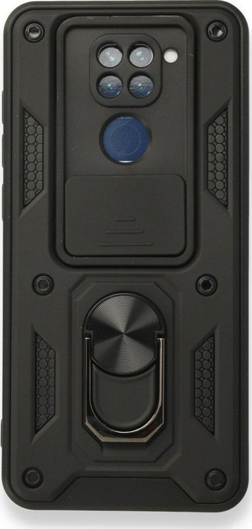Xiaomi Redmi Note 9 Kılıf Pars Lens Yüzüklü Silikon