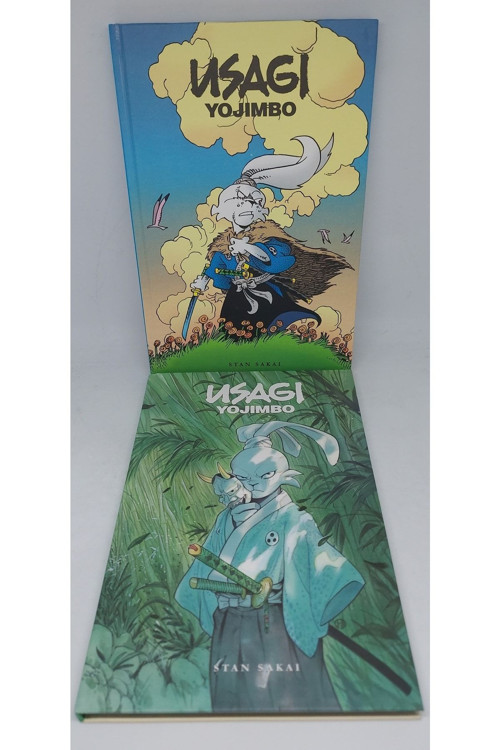 Presstij Kitap Usagi Yojimbo Cilt 1 - 2 Set Sert Kapak ( 1 - 7 Ve 8 - 14 Sayılar Bir Arada ) Çizgi Roman