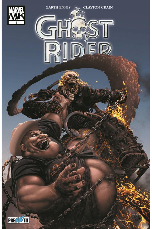 Presstij Kitap Ghost Rider: Lanetlenmeye Giden Yol - Bölüm 3 / Garth Ennis / Prestij Yayınları / 9786258271713