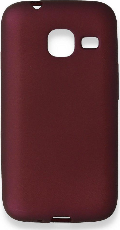 Samsung Galaxy J1 Mini Kılıf Premium Rubber Silikon - Mürdüm