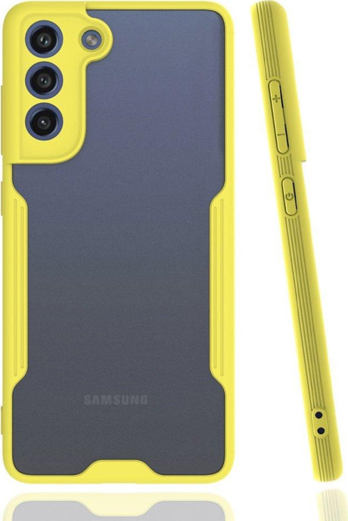 Samsung Galaxy S21 Fe Kılıf Platin Silikon