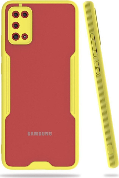 Samsung Galaxy A02S Kılıf Platin Silikon