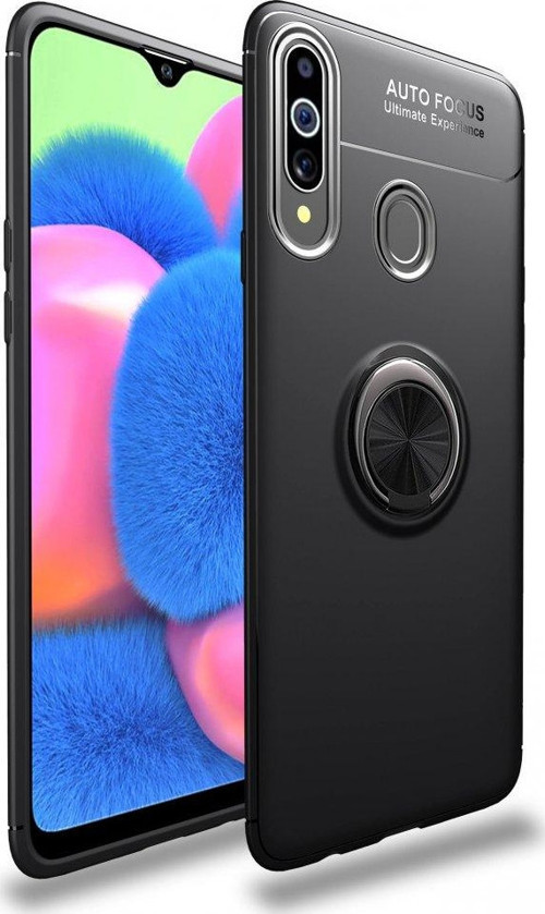 Samsung Galaxy A20S Kılıf Range Yüzüklü Silikon