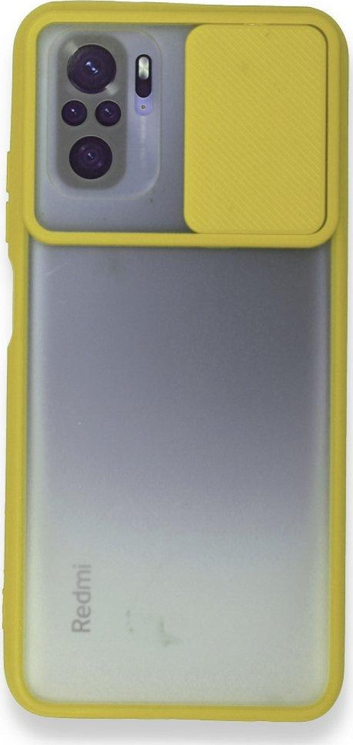 Xiaomi Poco M5S Kılıf Palm Buzlu Kamera Sürgülü Silikon
