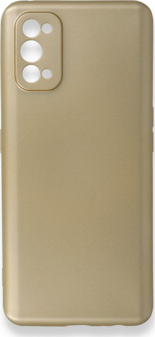 Realme 7 Pro Kılıf Premium Rubber Silikon - Gold