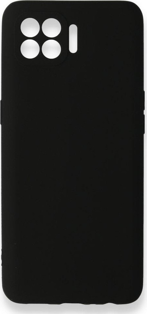 Oppo Reno 4 Lite Kılıf Premium Rubber Silikon - Siyah
