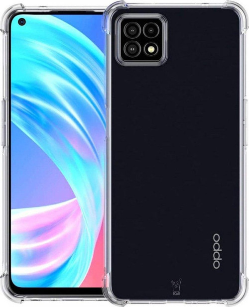 Oppo A73 Kılıf Olex Tpu Silikon - Şeffaf