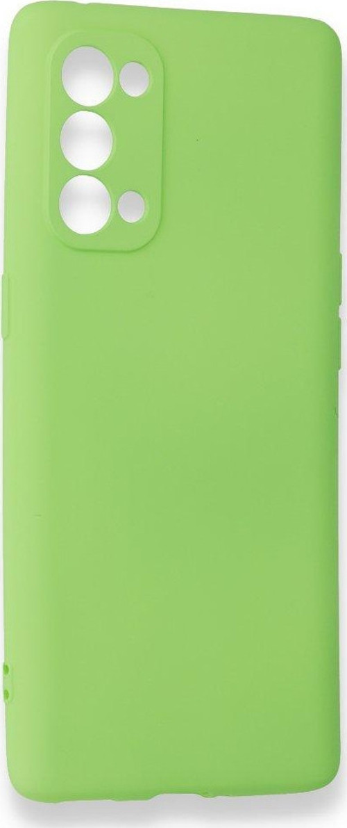 Oppo Reno 5 Pro Kılıf Premium Rubber Silikon - Yeşil