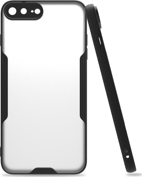 İphone 8 Plus Kılıf Platin Silikon - Siyah
