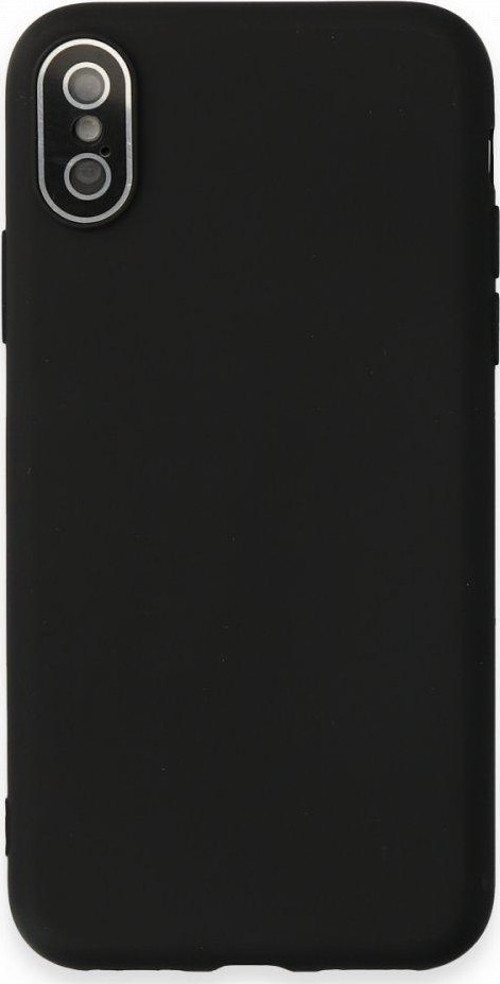 İphone Xs Kılıf Lansman Glass Kapak - Siyah