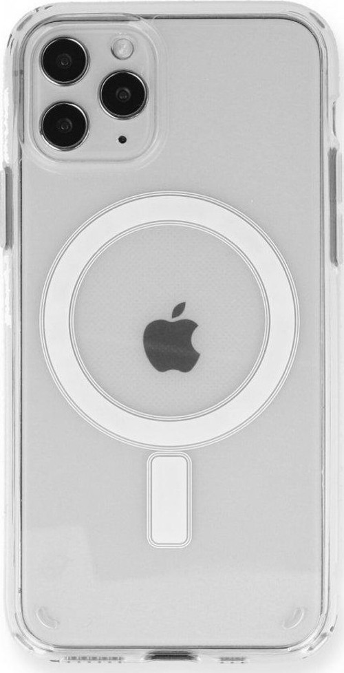 İphone 12 Pro Max Kılıf Magneticsafe Şeffaf Silikon - Şeffaf