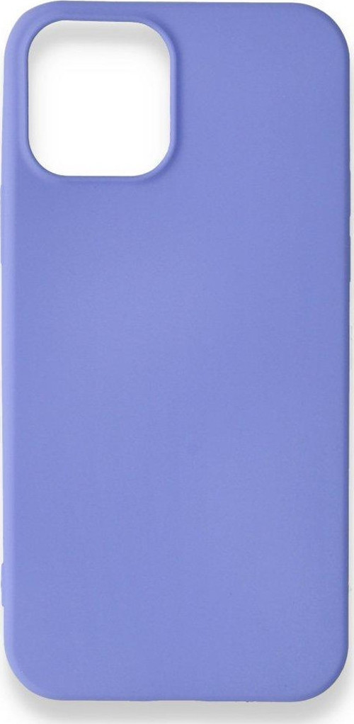 İphone 12 Kılıf Premium Rubber Silikon - Mor