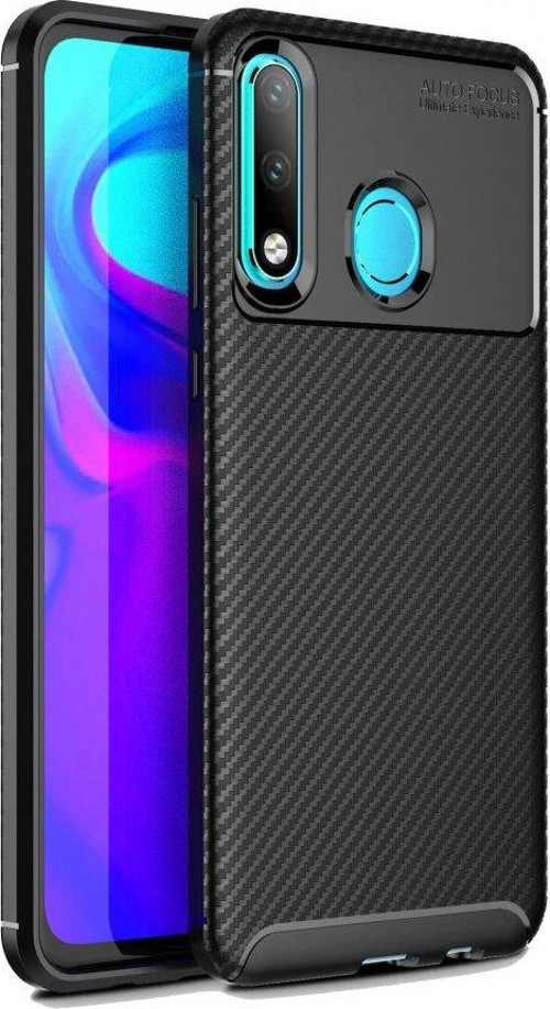 Huawei P30 Lite Kılıf Focus Karbon Silikon