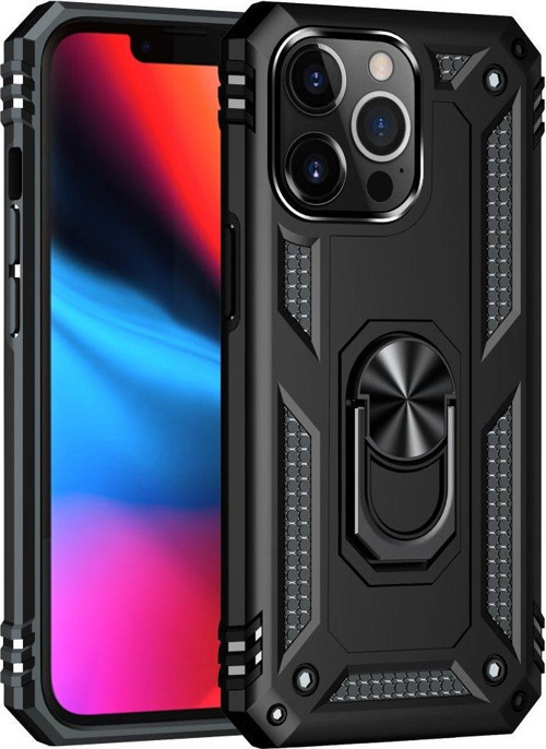 İphone 14 Pro Kılıf Sofya Yüzüklü Silikon Kapak